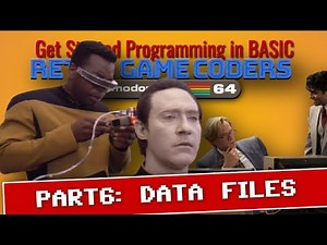 Loading Game Map Data in C64 BASIC (Commodore BASIC programming part 6)