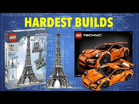 TOP 5 Hardest LEGO sets to Build!