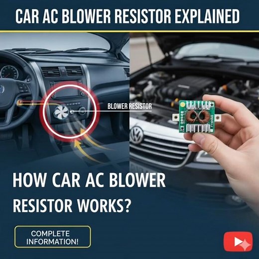car ac blower resistor kaise kaam karta hai #vindhyarefrigeration #carac #ytshorts #short