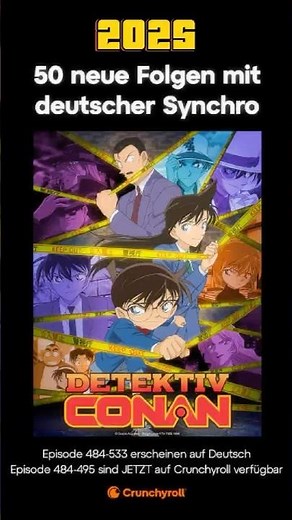 New DETECTIVE CONAN EPISODES in GERMAN!!!