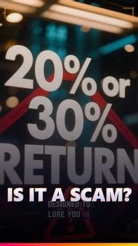 Ponzi Schemes: How to Spot a Scam ⚠️