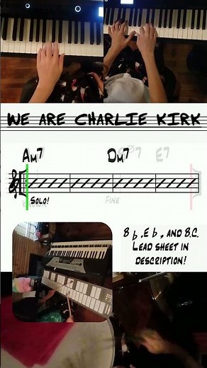 We Are Charlie Kirk (but make it jazz!)