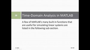 Time-Domain Dynamic System Analysis