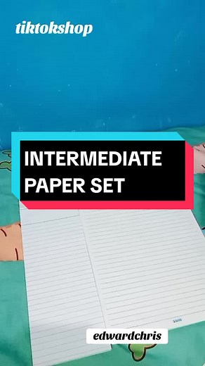 Intermediate Long Pad Set for Grade-5 to Highschool