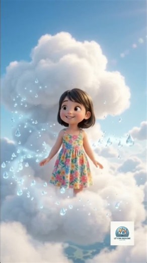 The Magic Water Cycle Journey! 💧✨ #shorts #scienceforkids #shortvideo #ai
