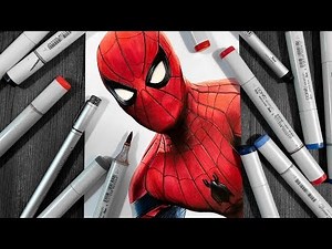 Drawing Spider-Man: Far From Home