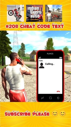 #208 CHEAT CODE TEXT 😍 IN IBD3D Vs ITA Vs GT5 🤩 #shorts #gta #gaming #gameplay #viral