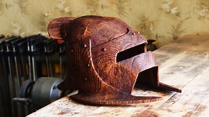 1M views · 17K reactions | Orc helmet, wood carving | Oleksandr Hrytsai. Wood Carving | Facebook