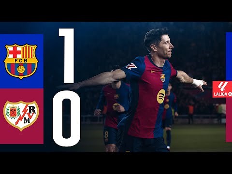 FC BARCELONA 1 vs 0 RAYO VALLECANO | LALIGA 2024/25 MD24