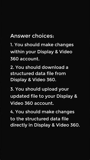 You want to change the end date for multiple line items within your Display & Video 360 campaign
