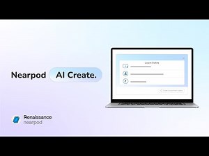 Create interactive resources instantly with Nearpod’s AI Create