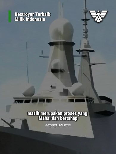 Inilah Kapal Destroyer Milik Indonesia yang Siap Menggertak Dunia . . . #portalmiliter | Portal Militer