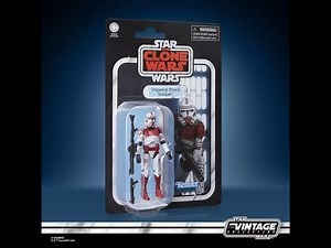 Imperial Shock Trooper The Vintage Collection ( Star Wars The Clone Wars ) 3.75 HD Review.