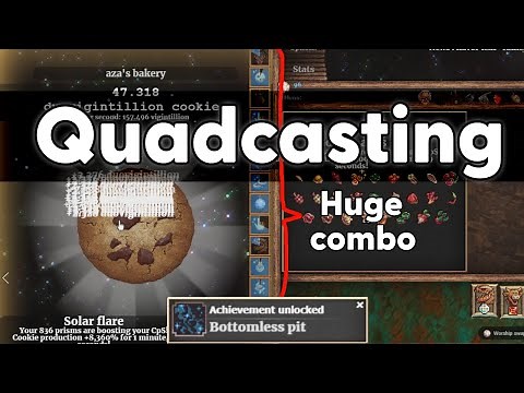 Cookie Clicker Most Optimal Strategy Guide #25 [Quad-Casting: The Finale]