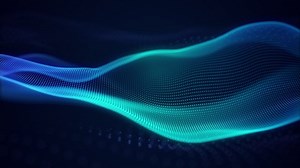Beautiful Abstract Wave Technology Background Blue Stock Footage Video (100% Royalty-free) 1034356469 | Shutterstock