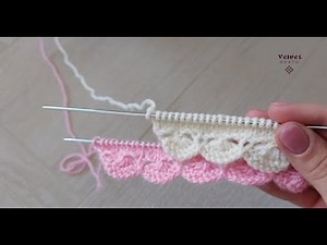 How to knit wavy edge pattern (written instructions on my blog)
