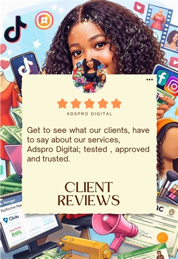 We got this review from a first-time client 🥰 I love it when clients truly understand how advertising works. Some people need time to trust your business before buying and that doesn’t mean your ad didn’t convert 👌 One thing we always preach: start small, scale gradually, and stay consistent. Ads are not a one-time thing. Consistency is what turns traffic into real results. #adsprodigital #businessgrowth #clientreview #digitalmarketing #adexpert