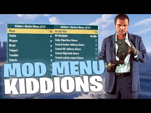 New GTA 5 Mod Menu PC 2026 / Free Kiddions Cheat, Money Hack & Online Mods (WORKING)