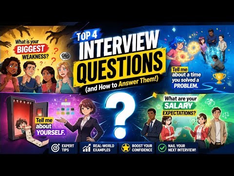 Top 4 Interview Questions & Best Answers | Ace Your Job Interview