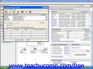 Peachtree Tutorial Sales Tax Authorities 2003 2007 Sage Training Lesson 9.2