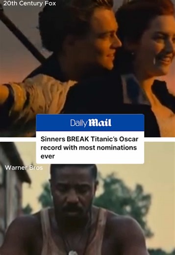 Sinners Breaks Record for Most Oscar Nominations