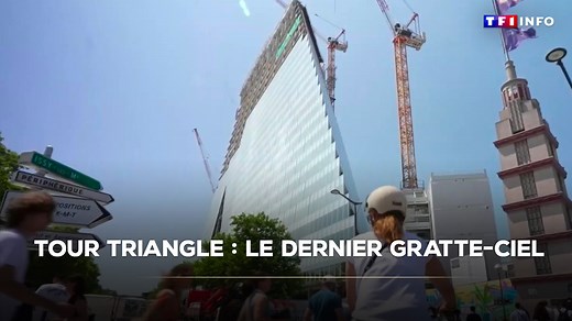 504K views · 8K reactions | Le chantier de la gigantesque Tour Triangle avance à grand pas dans le sud de Paris. Il aura fallu quatorze ans de débats et de polémiques pour que la construction puisse enfin débuter. Un reportage de François-Xavier Ménage pour le 20H de TF1 | TF1 INFO | Facebook