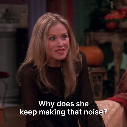 an ode to Christina Applegate's incredible performance on Friends as Amy Green, Rachel's other sister | Netflix