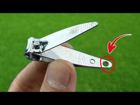 Many people don't know this secret use of nail clippers. You won't believe it!
