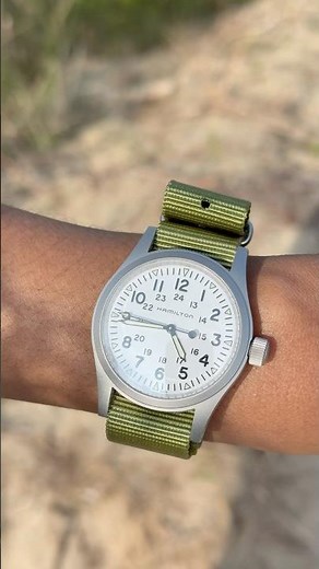 Hamilton Khaki Field Mechanical 38mm & CWC NATO strap #hamiltonkhakifield #hamiltonwatch #fieldwatch