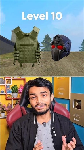 Level 10 Vest & Helmet in OB52 Update 😱 || New Ultra Vest & Helmet Trick || Free Fire