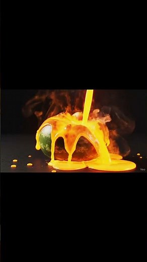 Melting Watermelon ASMR #SHORTS #melting #ASMR #AI #癒しASMR #溶ける