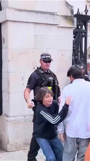 134K views · 2.3K reactions | Big Mistake Ignoring King’s Guard ‍♂️⚡ #GuardiansOfTradition #MajesticMoments #HistoryInMotion #RoyalInspiration #CourageAndHonor #TimelessElegance #ParadeOfPride #HeritageAndHeart #InspiringLegacy #ChasingRoyalDreams #fblifestyle | King's Guard Parade | Facebook