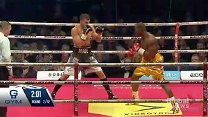 Canadian boxer Adonis Stevenson in medically induced coma after knockout defeat