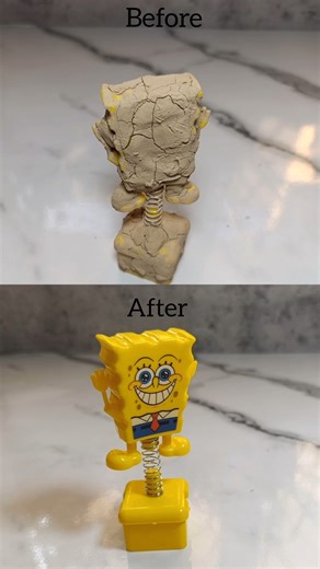 When SpongeBob Seriously Needs a Bath 😂#asmr #spongebob #washing