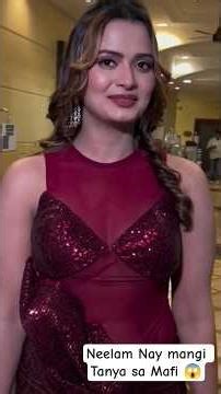 Neelam Nay Mangi Tanya sa Mafi 😱😱😱 #neelamgiri #tanyamittal #biggboss