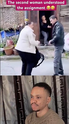 The second woman understood the assignment 🤣😂#trending #couple #youtubeshorts #funny #youtube