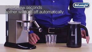 Just a few more days to get a FREE Milk Frother with any pump espresso machine purchase of $199+ at www.delonghi.com/en-us. Watch how easy it is to make your favorite cappuccinos and lattes at home! | De'Longhi North America | Facebook