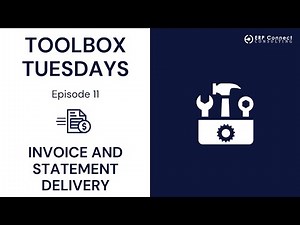 Toolbox Tuesday - Episode 11: Invoice and Statement Delivery for D365 Business Central