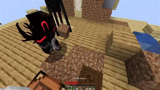 3.3K views · 84 reactions | Minecraft One Block, But We Shapeshift Every Minute.. #donibobes #New #video #minecraft #gaming | Doni Bobes | Facebook