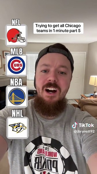 Trying to Get All Chicago Teams in 1 Minute!