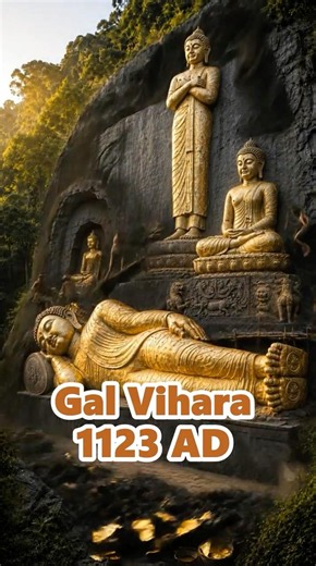 They Carved 4 Giant Buddhas From ONE Rock — by Hand in 30 Seconds