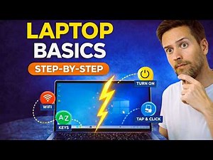 FIRST Time Using a LAPTOP? Watch This!