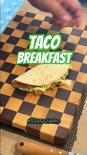 Taco Breakfast con Uova e Avocado 🌮 Ricetta Facile e Proteica