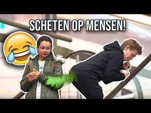NATTE SCHEET PRANK | SCHETEN LATEN OP MENSEN💨