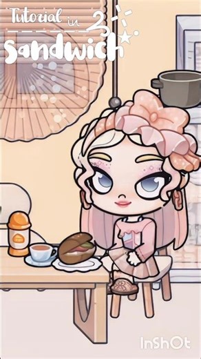 how to make sandwich in Avatar world tutorial#avatarworld #tutorial