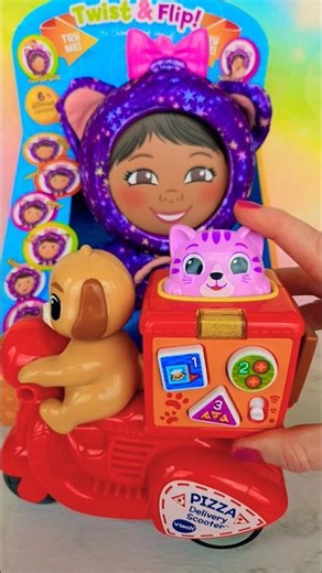 Vtech Scooter + Moodles Peek A Boo | Satisfying Unboxing #shortsfeed #toys #Vtech #cute #fun #viral