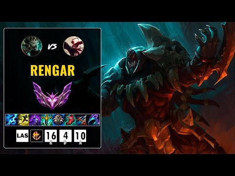 Rengar vs Lee Sin: 🦁 RENGAR OTP: 300+ Partidas, 56% WR - ¡Cazador de Cabezas en Acción! | 25.17