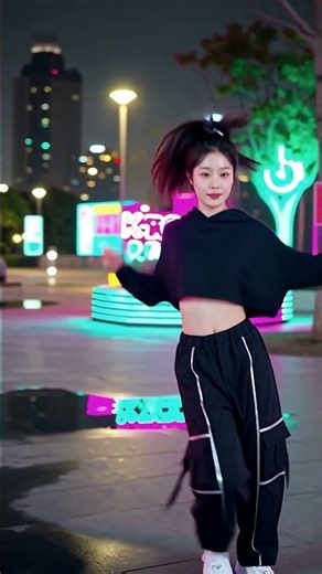 K-POP Dance Challenge | Night City Vibes #Shorts