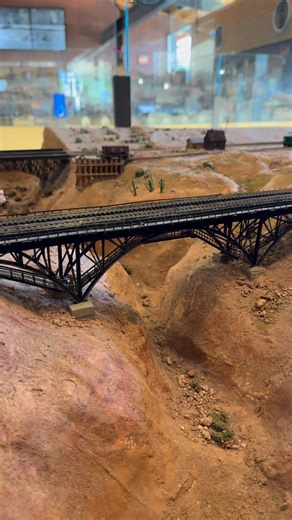10K views · 788 reactions | Rio Grande tunnel motors lead a weathered freight across a bridge. #layouttour #scaletrains #riogrande #freighttrain #microtrains #railroad #nscale #locomotive | Arizona N Scaler | Facebook