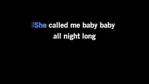 Karaoke She Called Me Baby - Charlie Rich - CDG, MP4, KFN - Karaoke Version